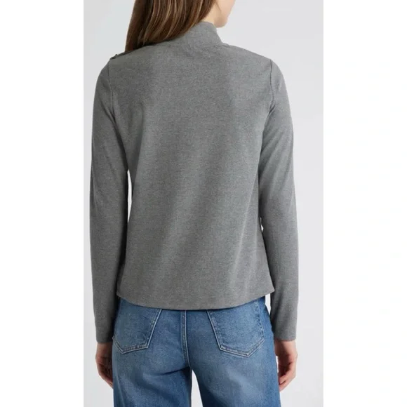 CASLON RIBBED BUTTON DETAIL KNIT TOP ❤️NWT IN STORES❤️ - Picture 3 of 4